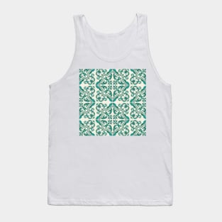 Turquoise Tiles Tank Top